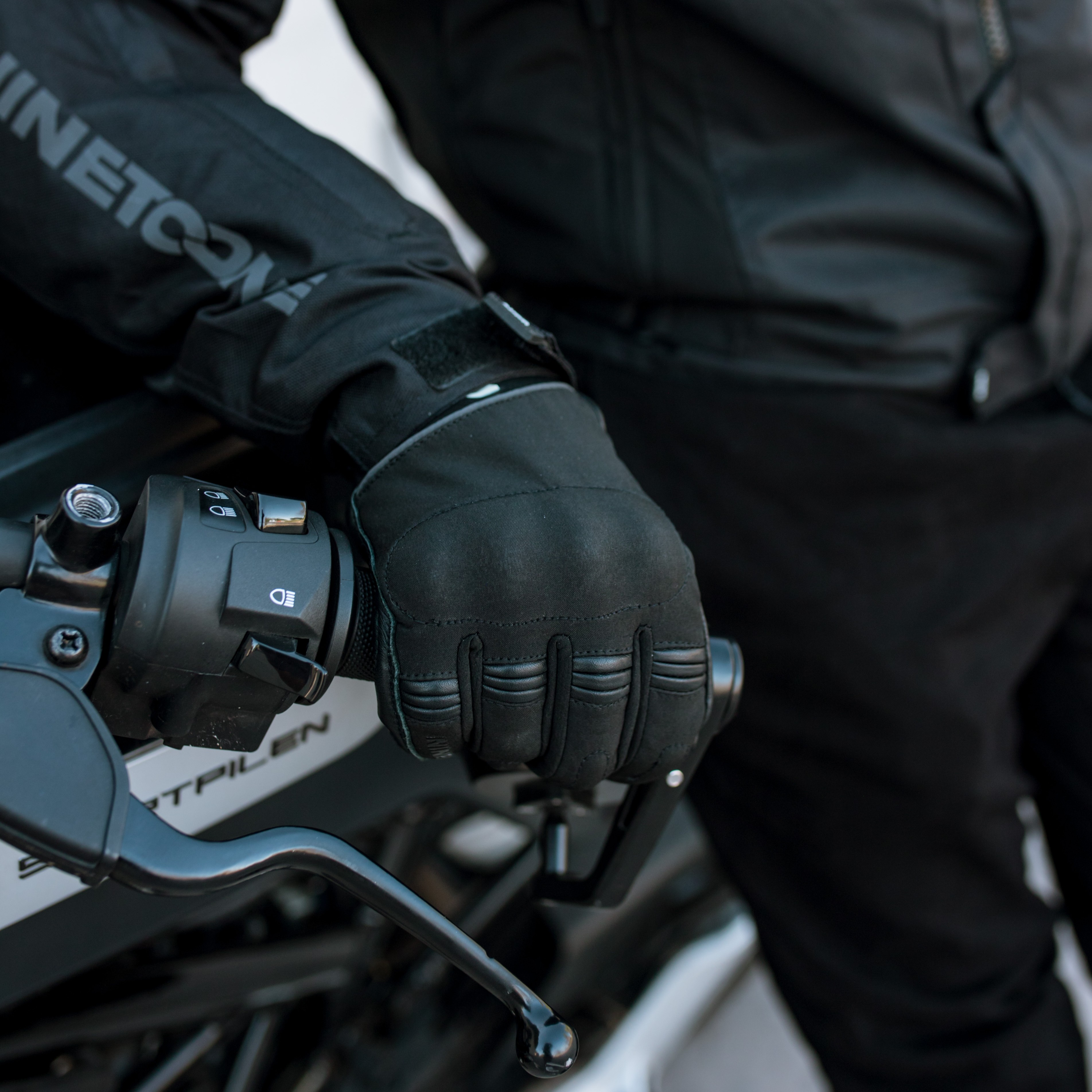 Guantes NTO Windbreaker Evo Hombre Negro